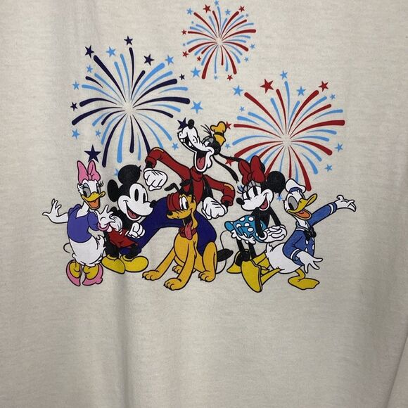 NWT New Disney Mickey Minnie Mouse Donald Duck Disneyland Short Sleeve TShirt - Picture 6 of 8